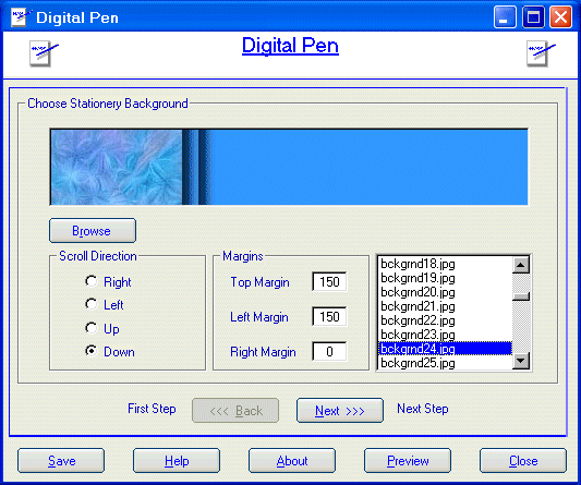 Digital Pen Screenshot